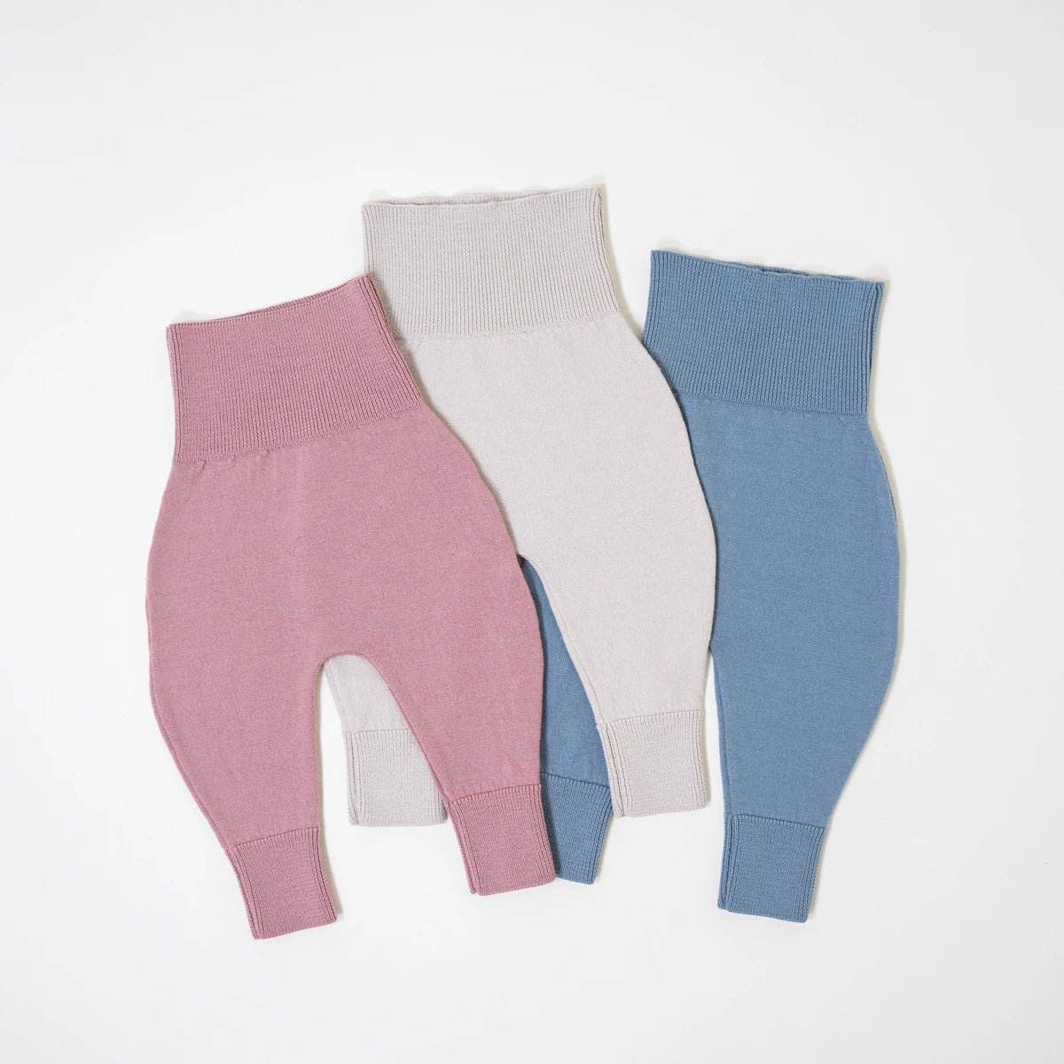 THE WOOLLY BABY PANTS - blue