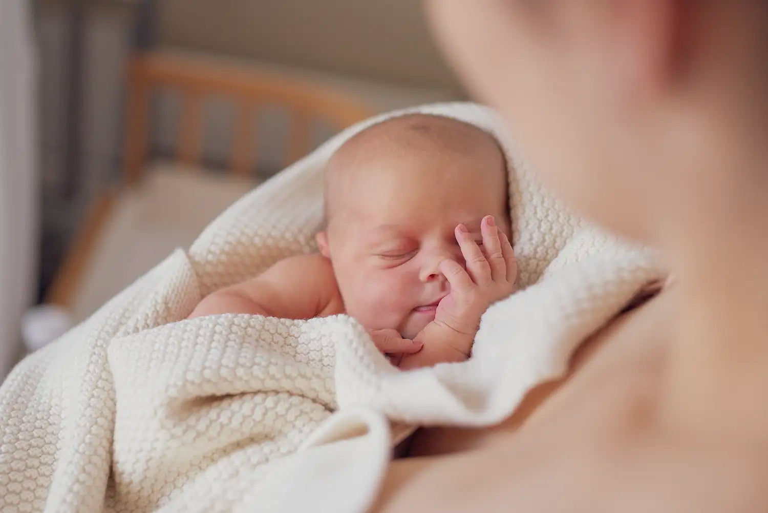 Babydecke aus Merinowolle