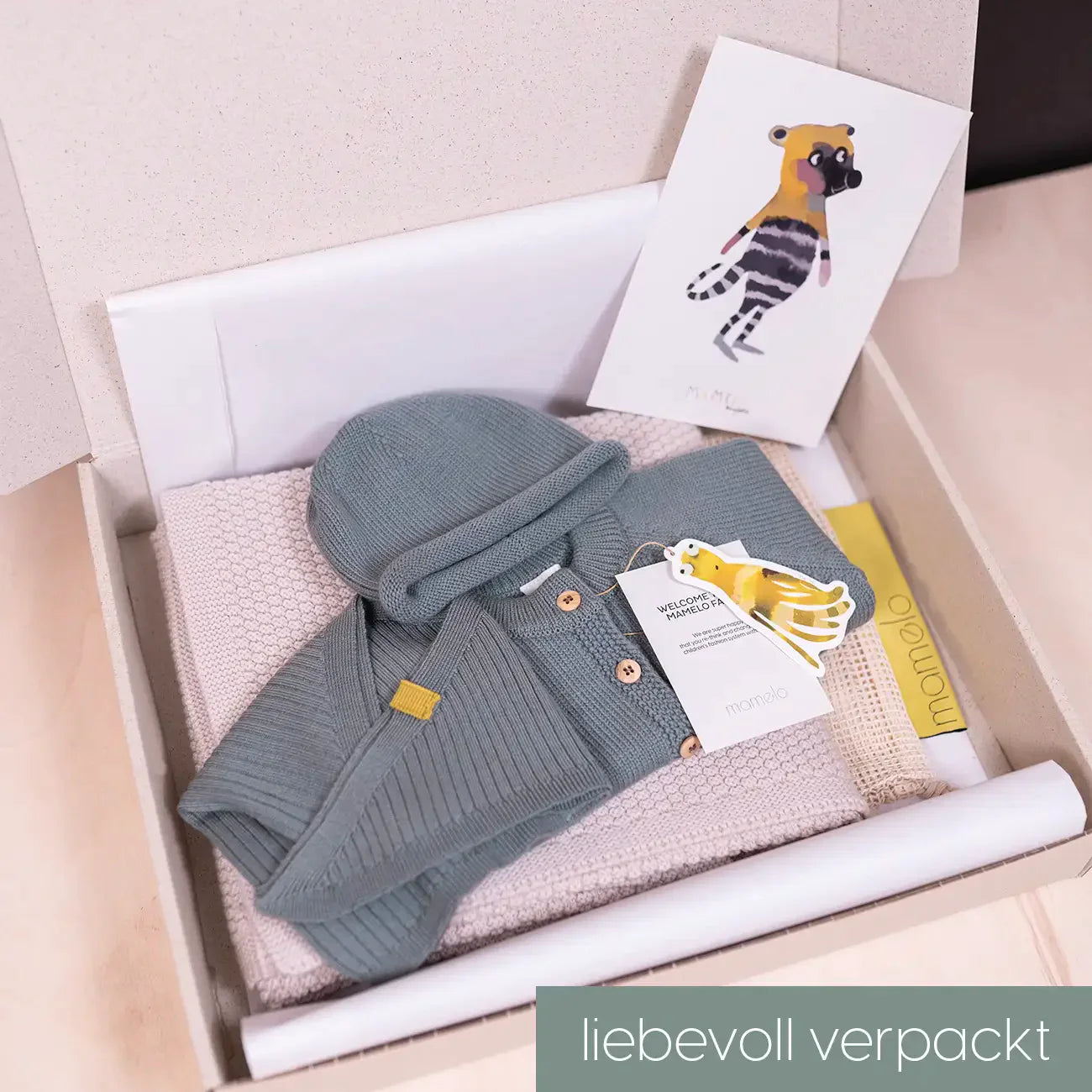 PRE-LOVED WOOLLY HAT - grey