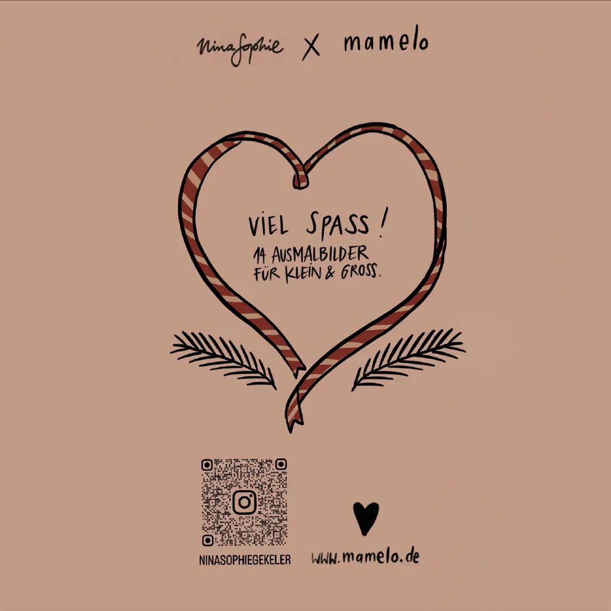 mamelo AUSMALHEFT WEIHNACHTEN