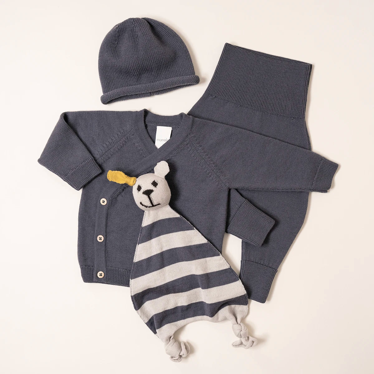 THE WOOLLY BABY PANTS - grey