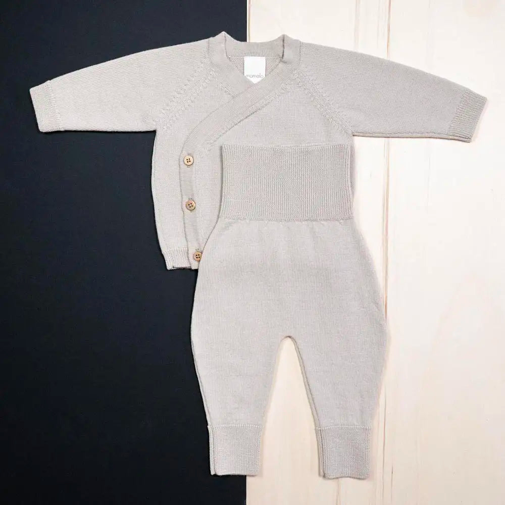 KLEINES KUSCHEL-SET - sand