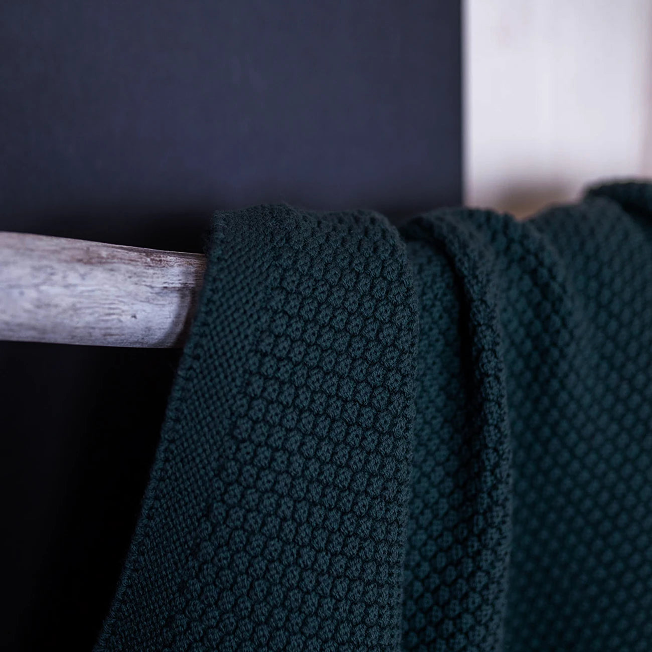 B-WARE WOOLLY BLANKET - new petrol