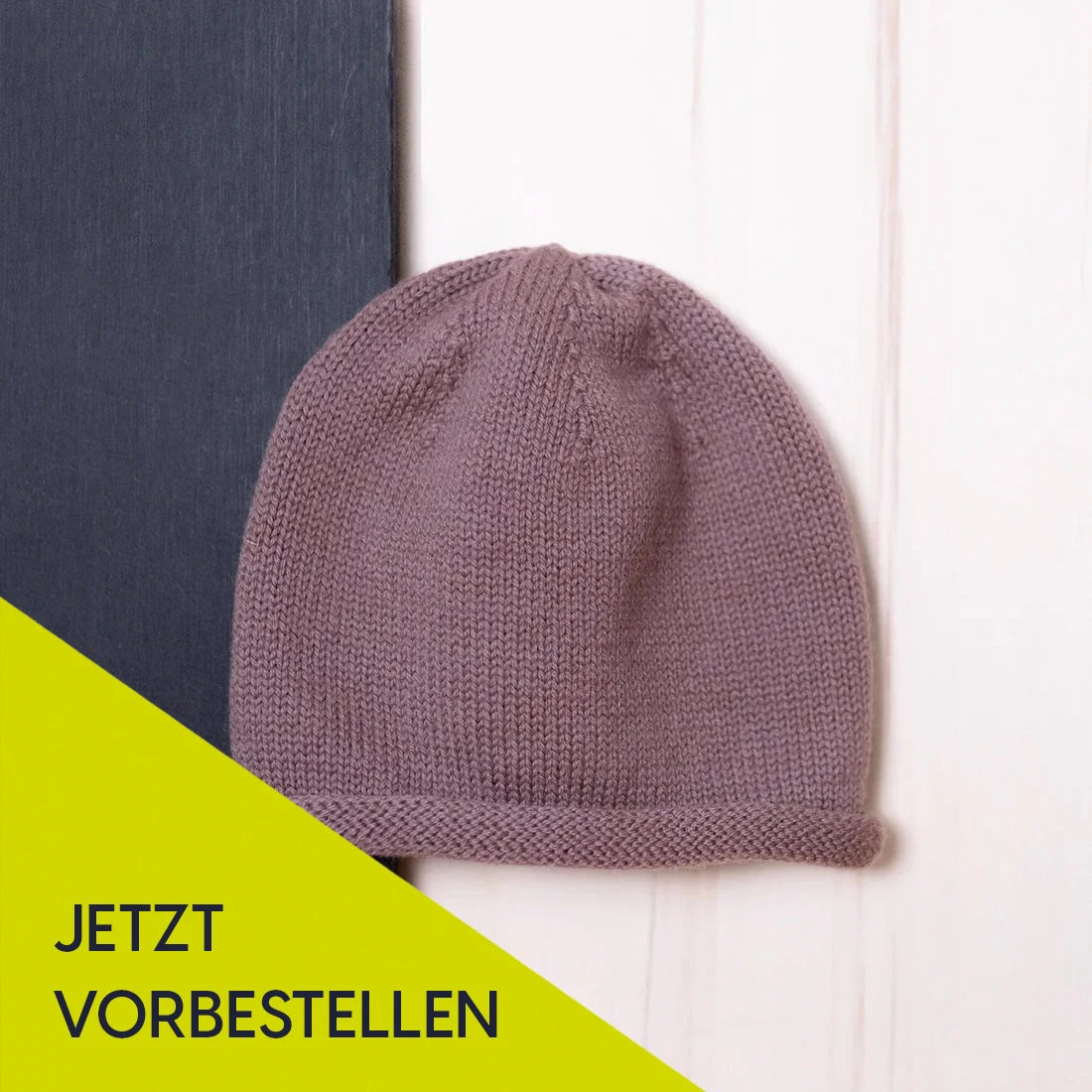 THE WOOLLY HAT - mauve