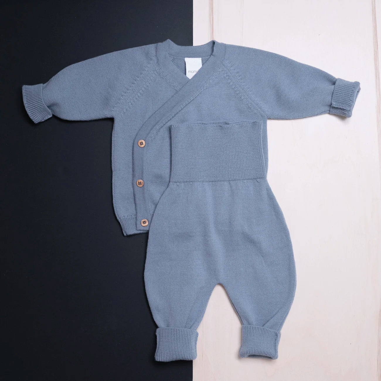KLEINES KUSCHEL-SET - blue