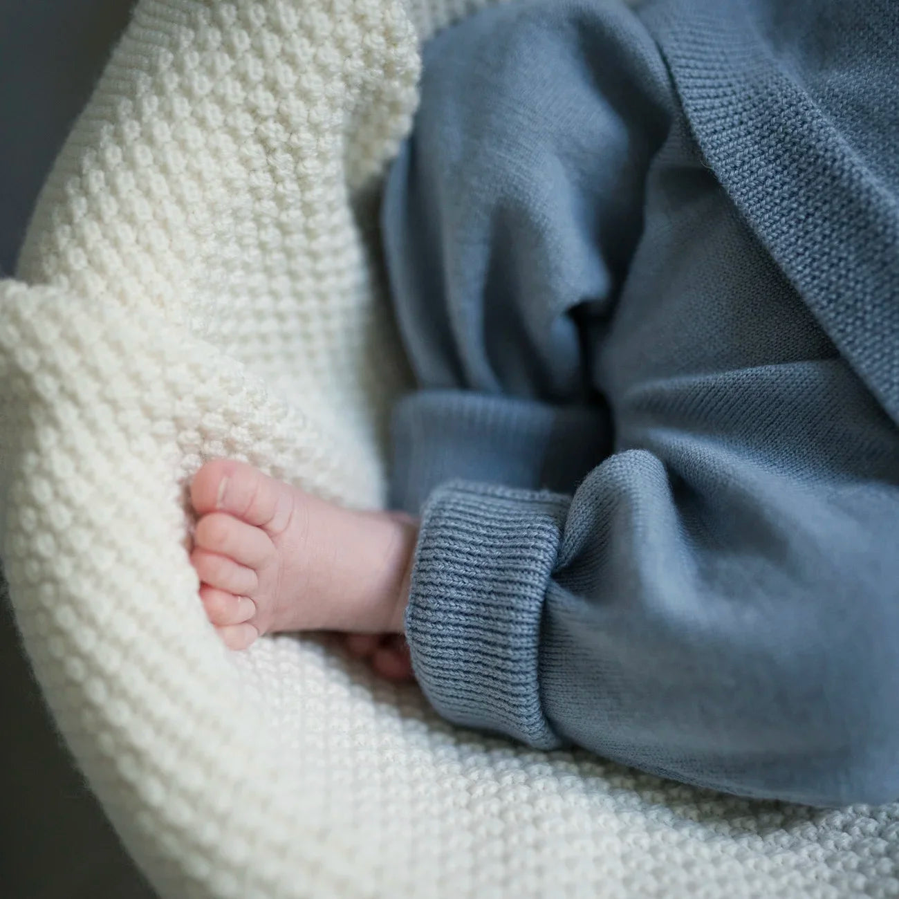 KLEINES KUSCHEL-SET - blue