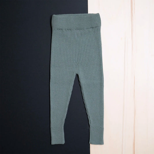 THE WOOLLY LEGGINGS - sage