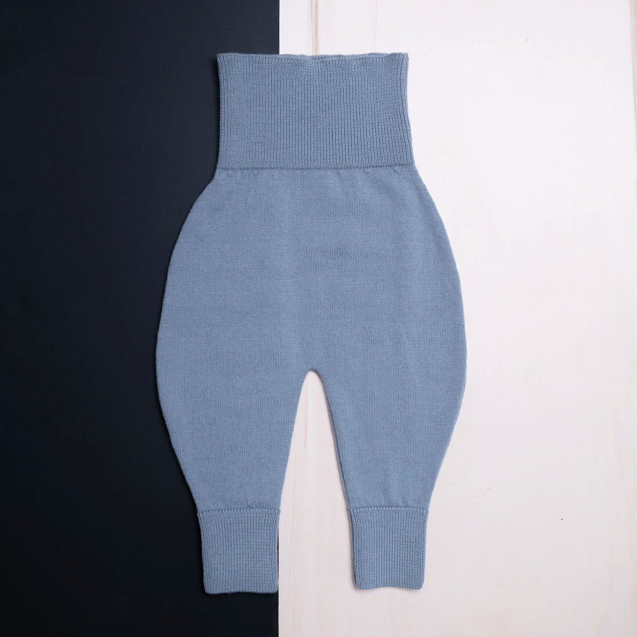 THE WOOLLY BABY PANTS - blue