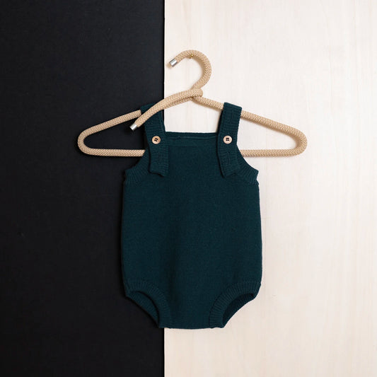 THE WOOLLY ROMPER - new petrol