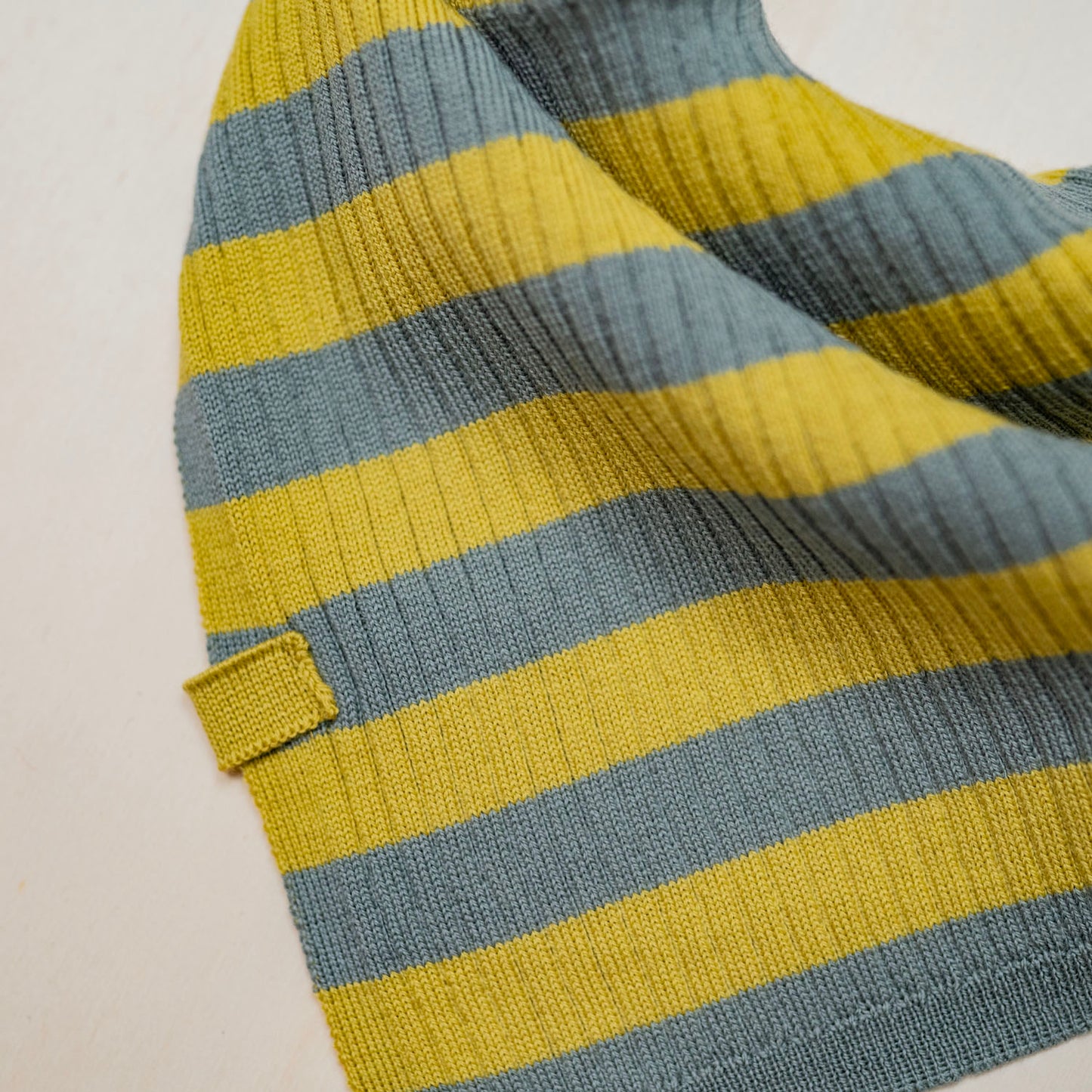 THE WOOLLY SCARF KIDS - stripe quince