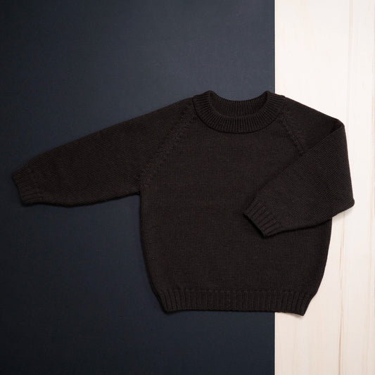 THE WOOLLY SWEATER - chocolate