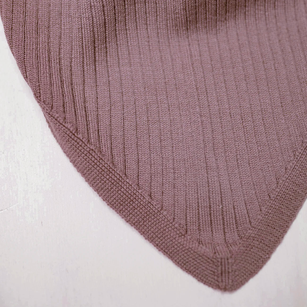THE WOOLLY SCARF BABY - mauve