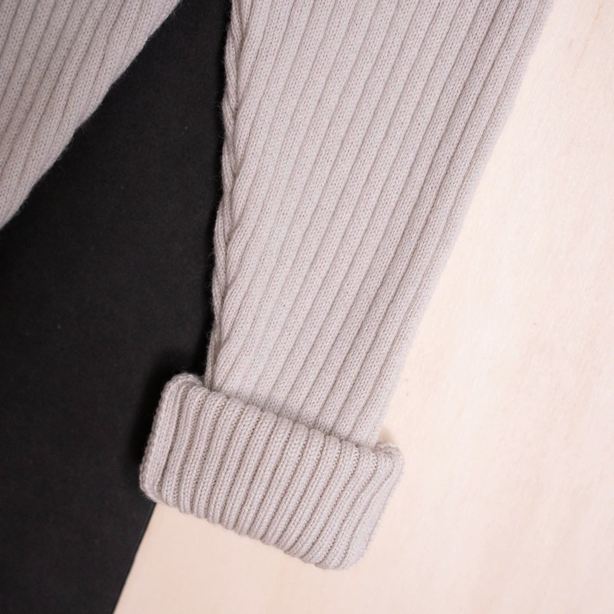 THE WOOLLY BABY LEGGINGS - sand