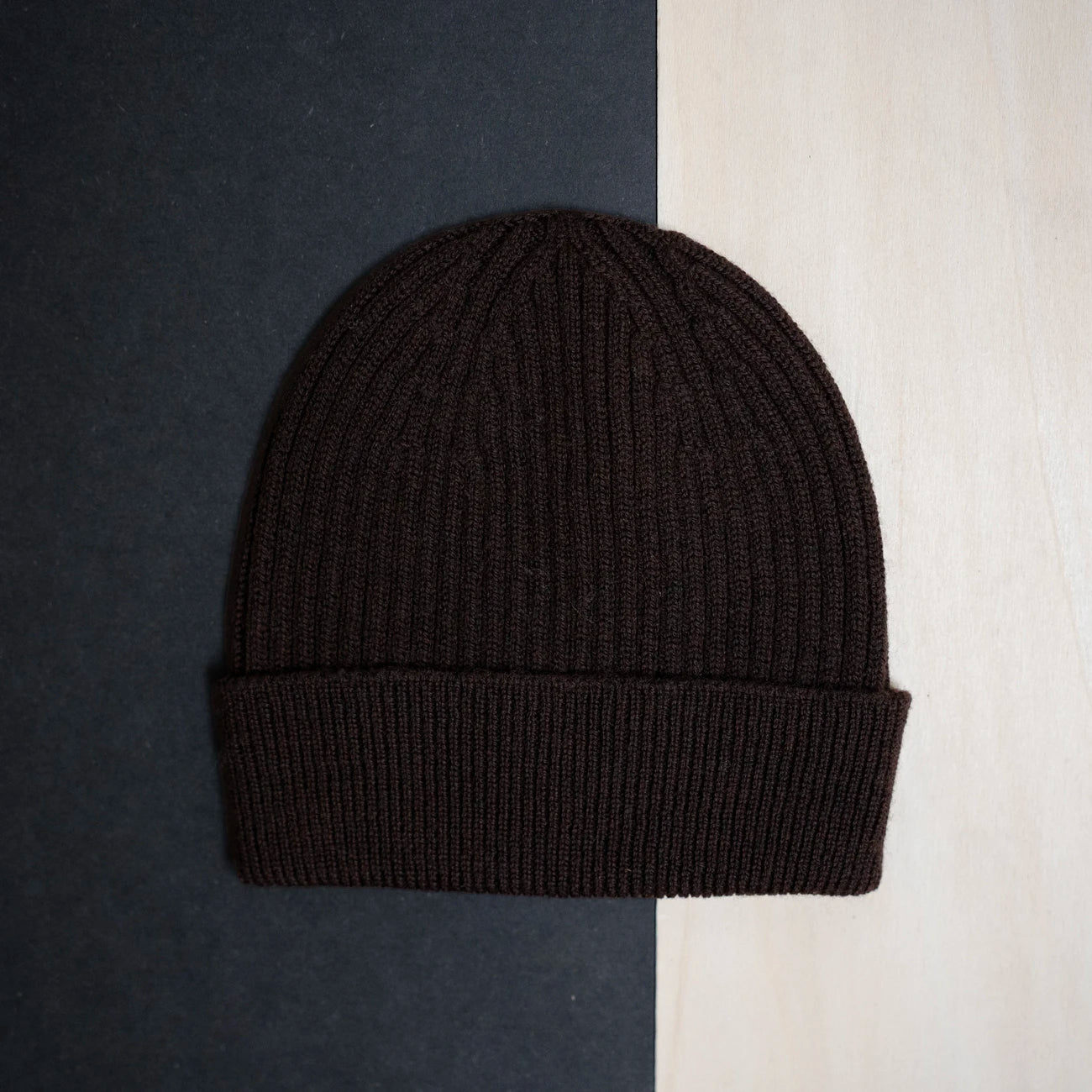THE WOOLLY BEANIE - chocolate