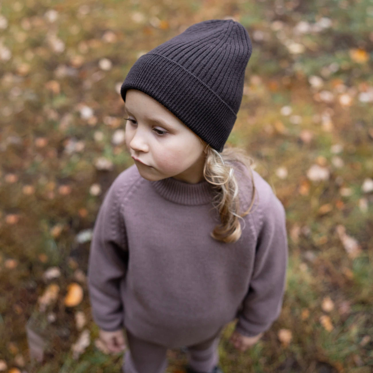 THE WOOLLY BEANIE - chocolate