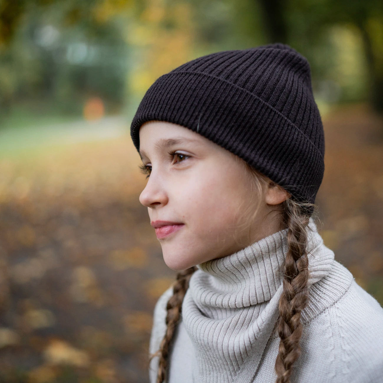 THE WOOLLY BEANIE - chocolate
