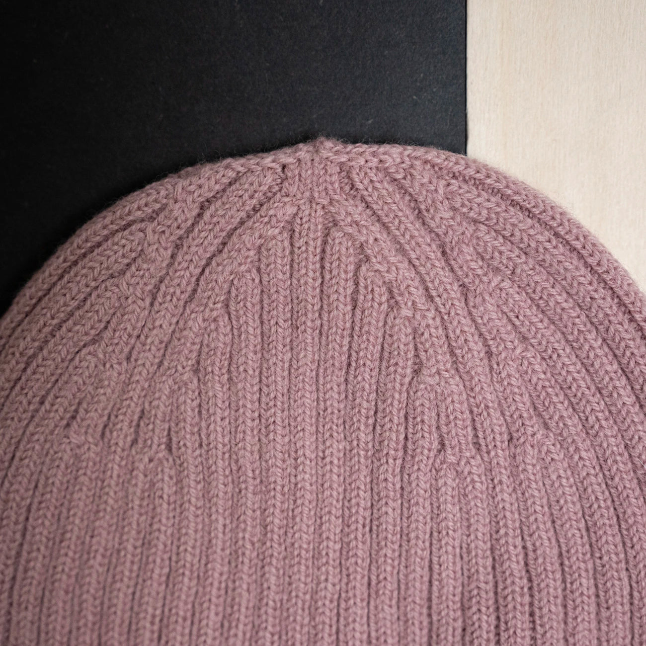 THE WOOLLY BEANIE - rose