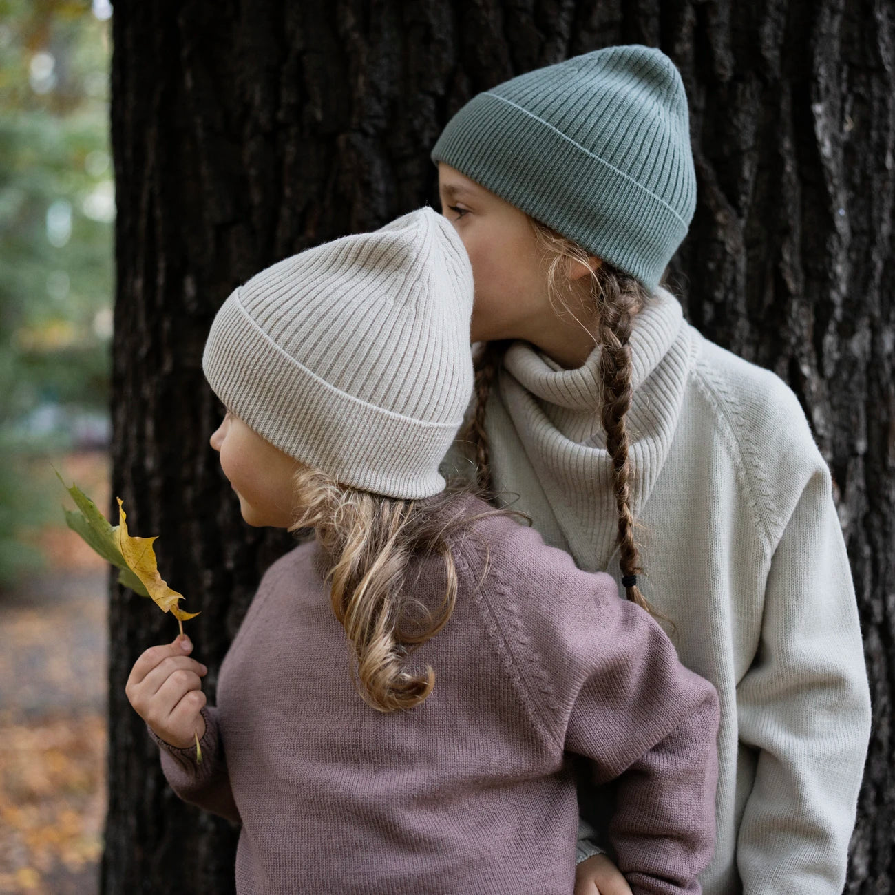 THE WOOLLY BEANIE - sand