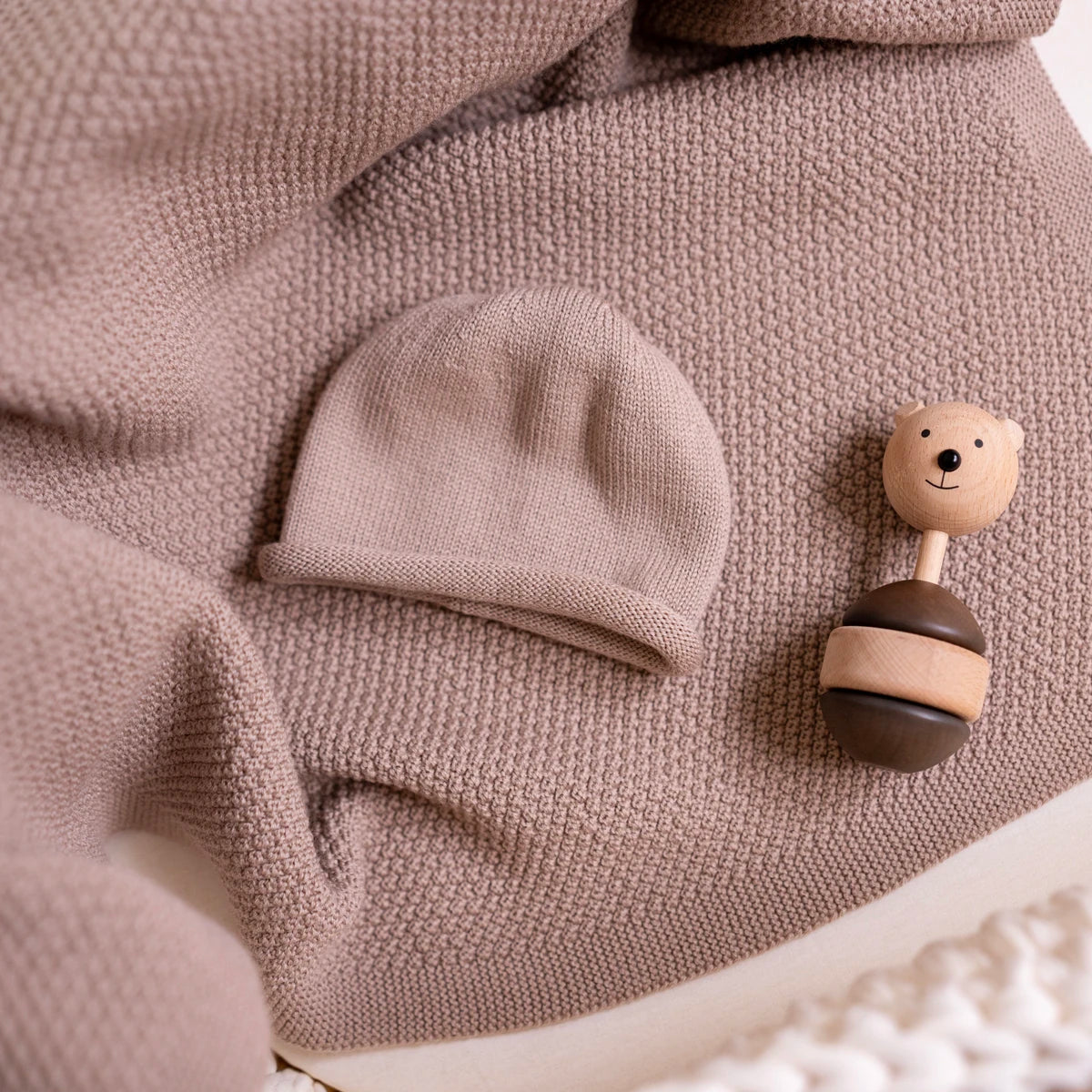 THE WOOLLY BLANKET - cappuccino