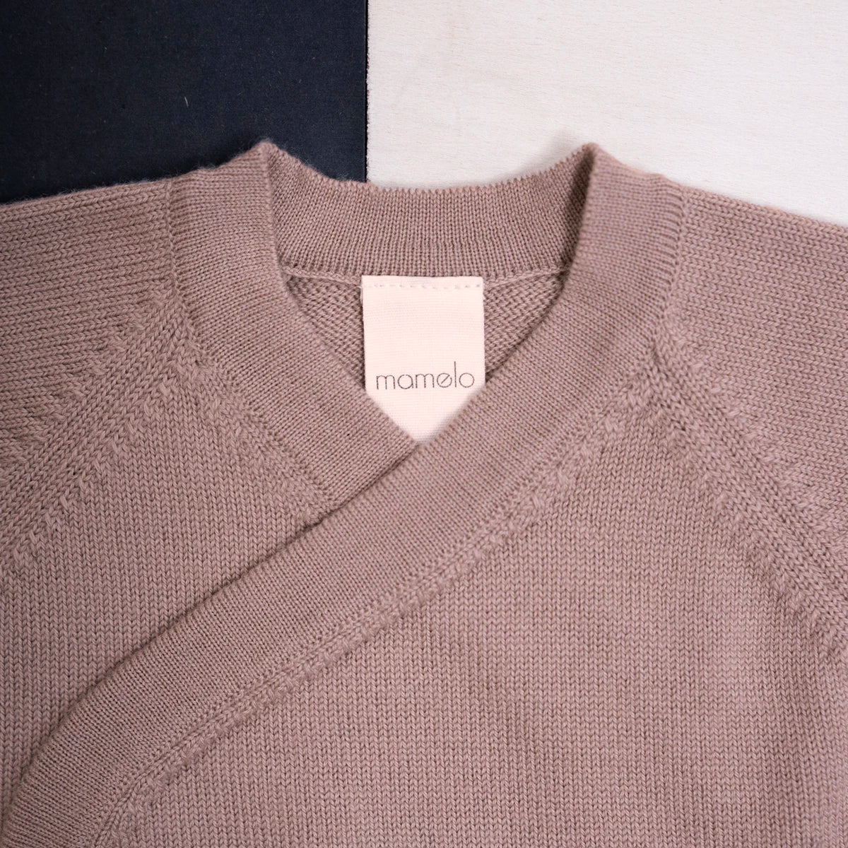 THE WOOLLY BABY JACKET - cappuccino