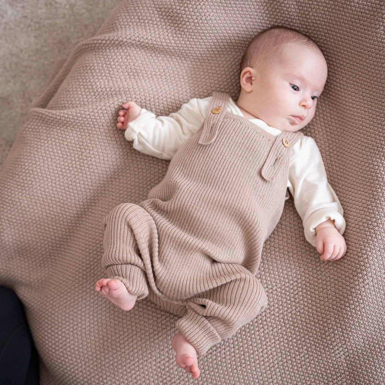 THE WOOLLY JUMPSUIT - cappuccino