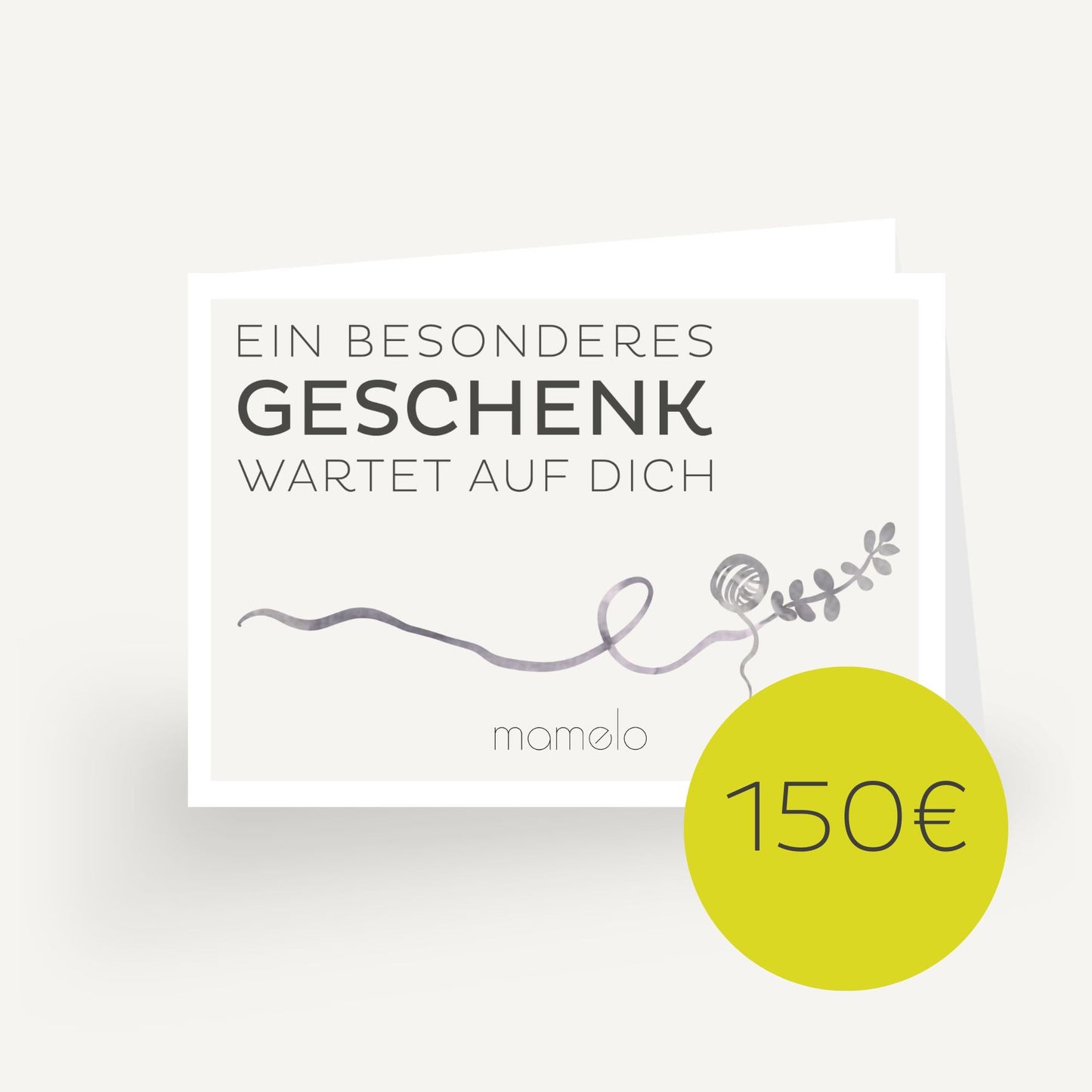 mamelo GESCHENKGUTSCHEIN