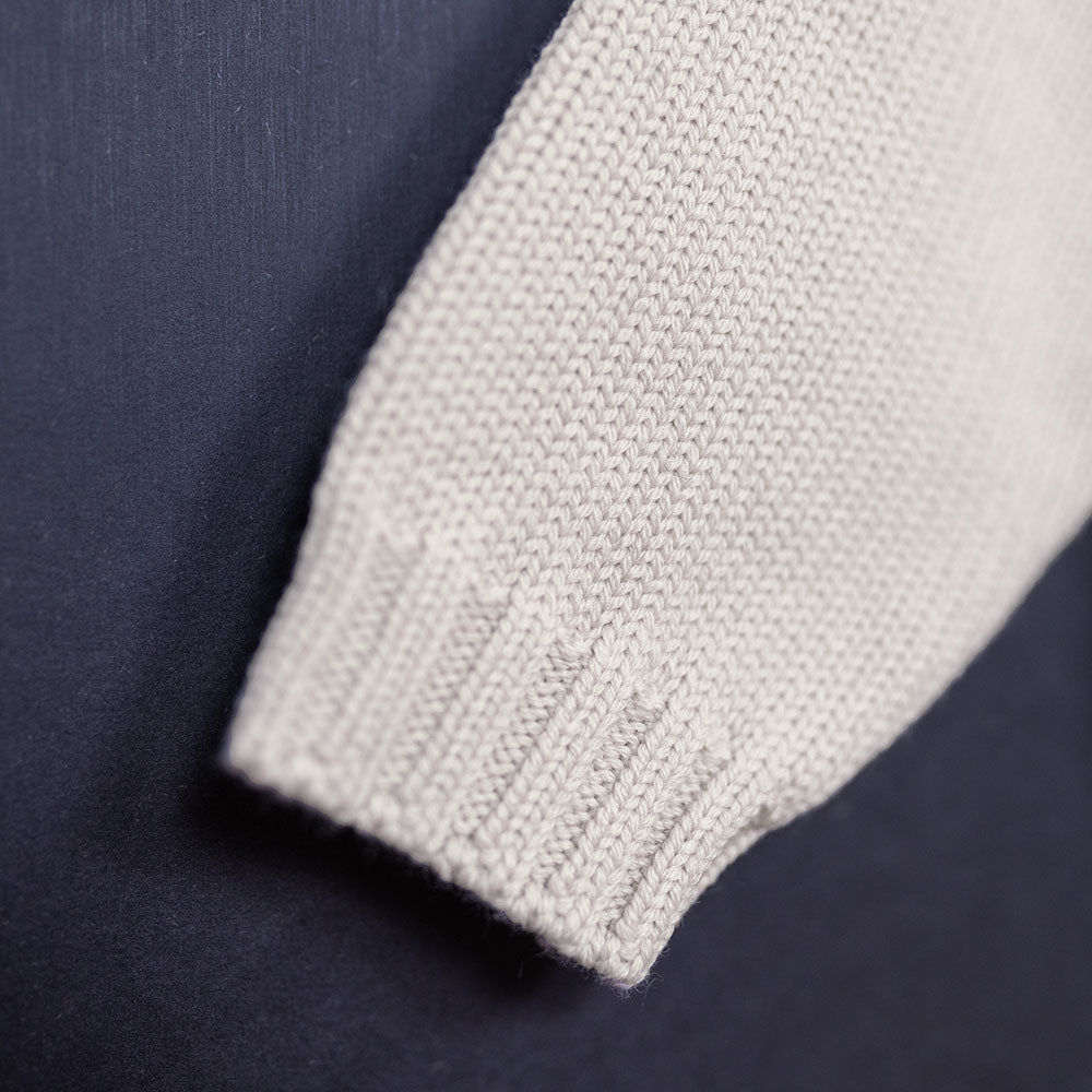 THE WOOLLY CARDIGAN - sand