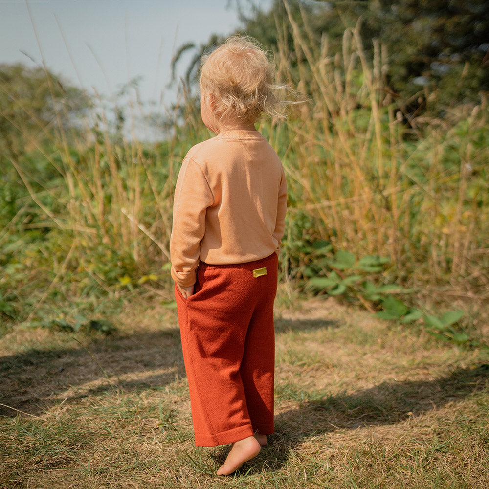 THE WOOLLY CULOTTE - brick