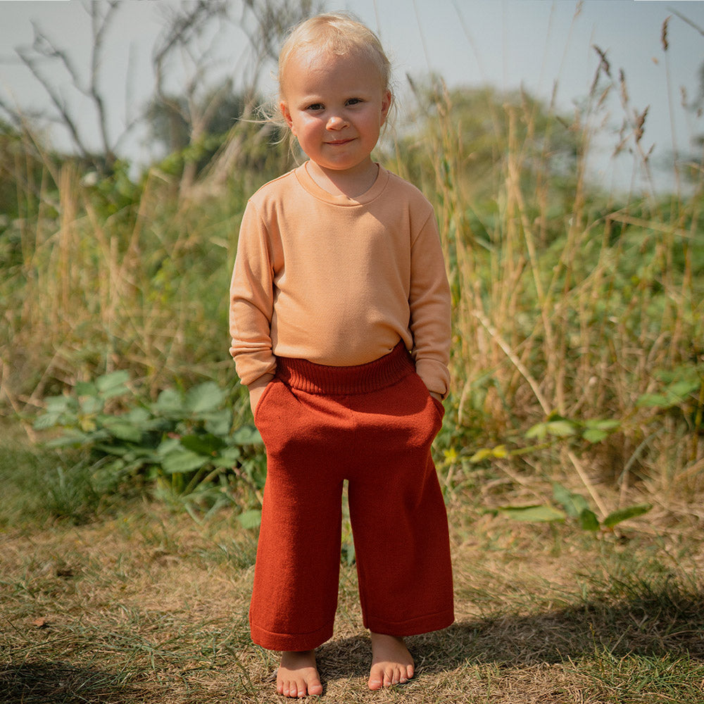 THE WOOLLY CULOTTE - brick