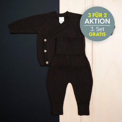 KLEINES KUSCHEL-SET - chocolate