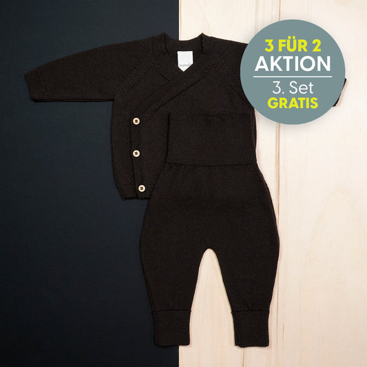 KLEINES KUSCHEL-SET - chocolate