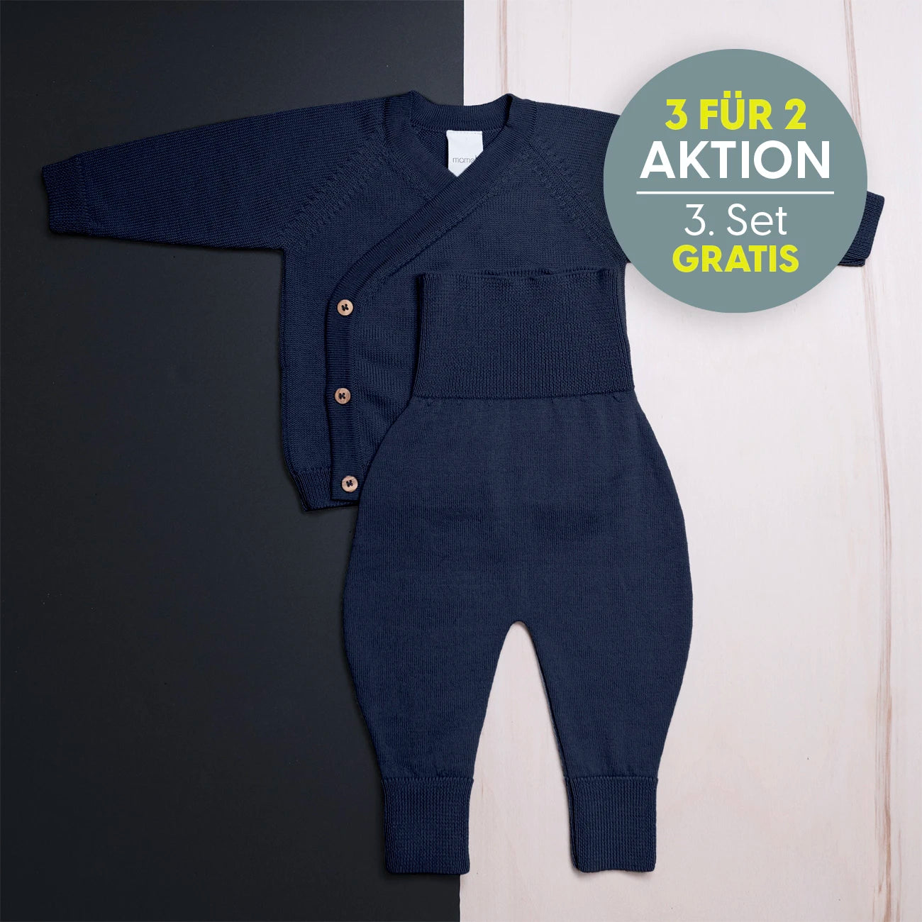 KLEINES KUSCHEL-SET - midnight blue