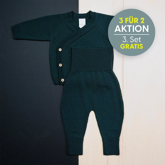 KLEINES KUSCHEL-SET - new petrol