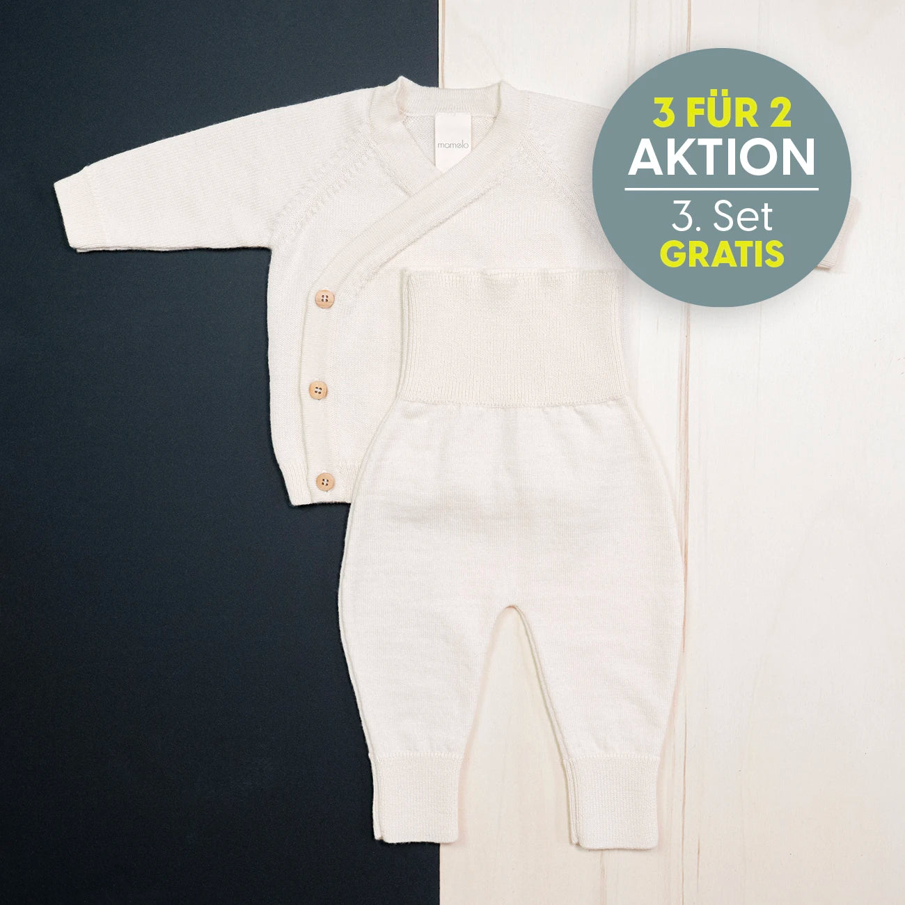 KLEINES KUSCHEL-SET - pure