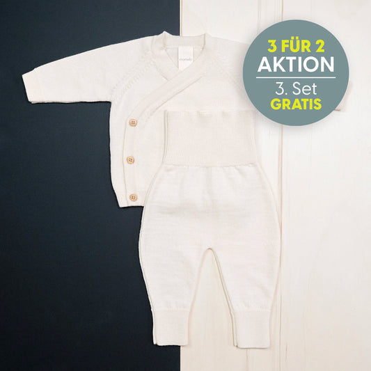 KLEINES KUSCHEL-SET - pure