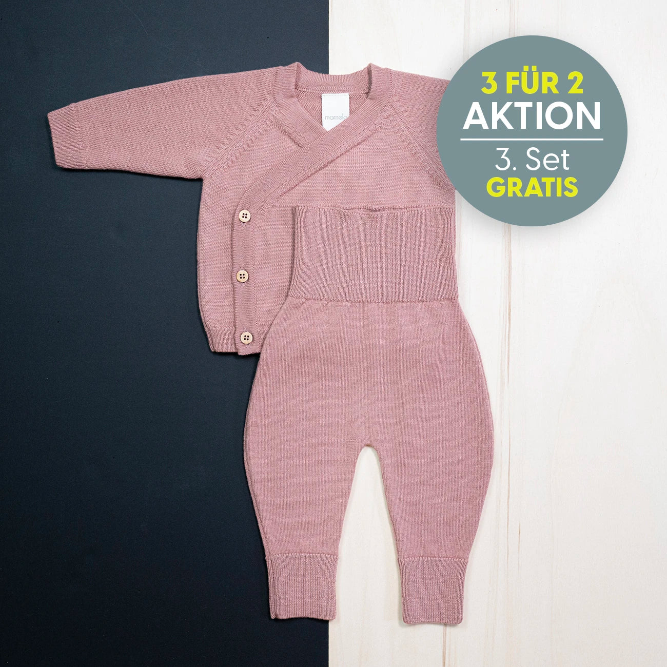 KLEINES KUSCHEL-SET - rose