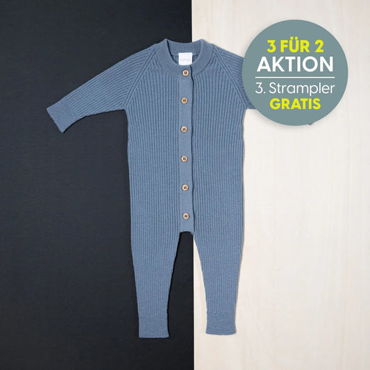 THE WOOLLY ONESIE - blue