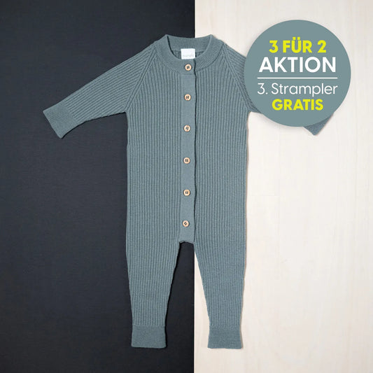THE WOOLLY ONESIE - sage