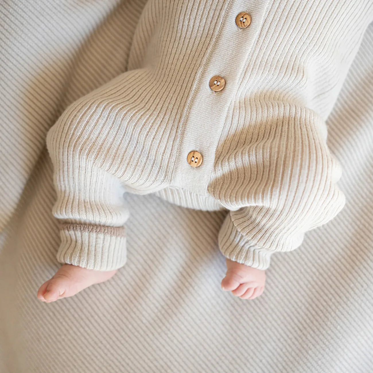 THE WOOLLY ONESIE - cappuccino