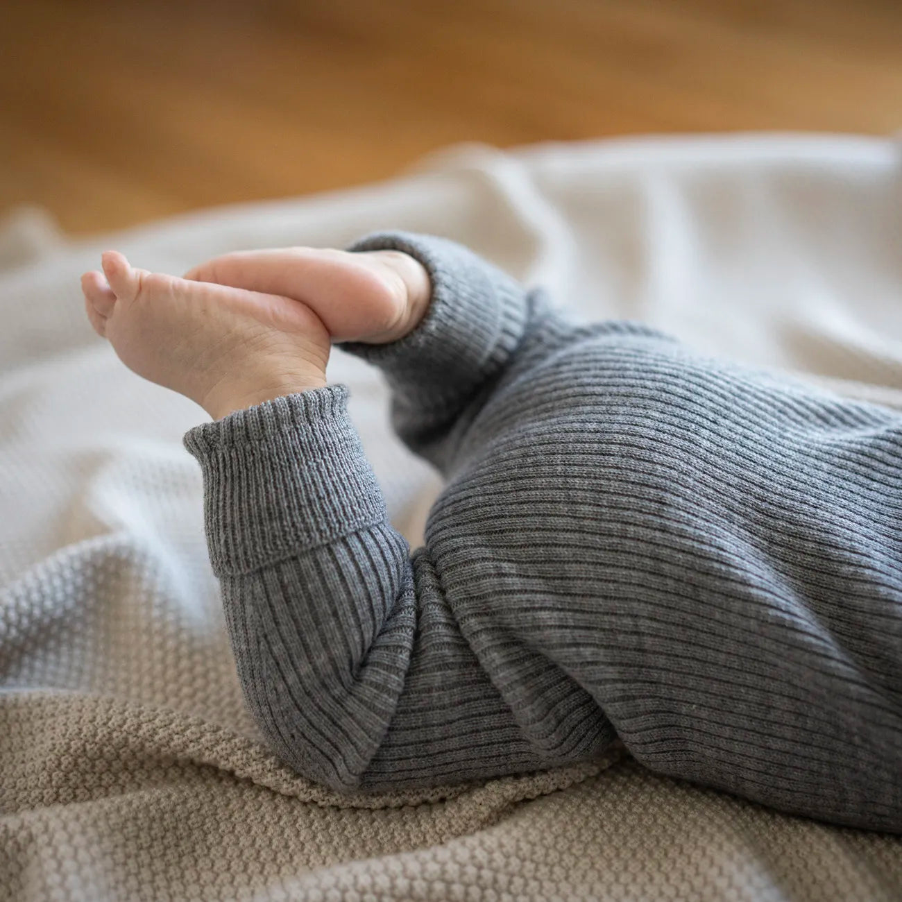 THE WOOLLY ONESIE TWO-TONE - midnight blue