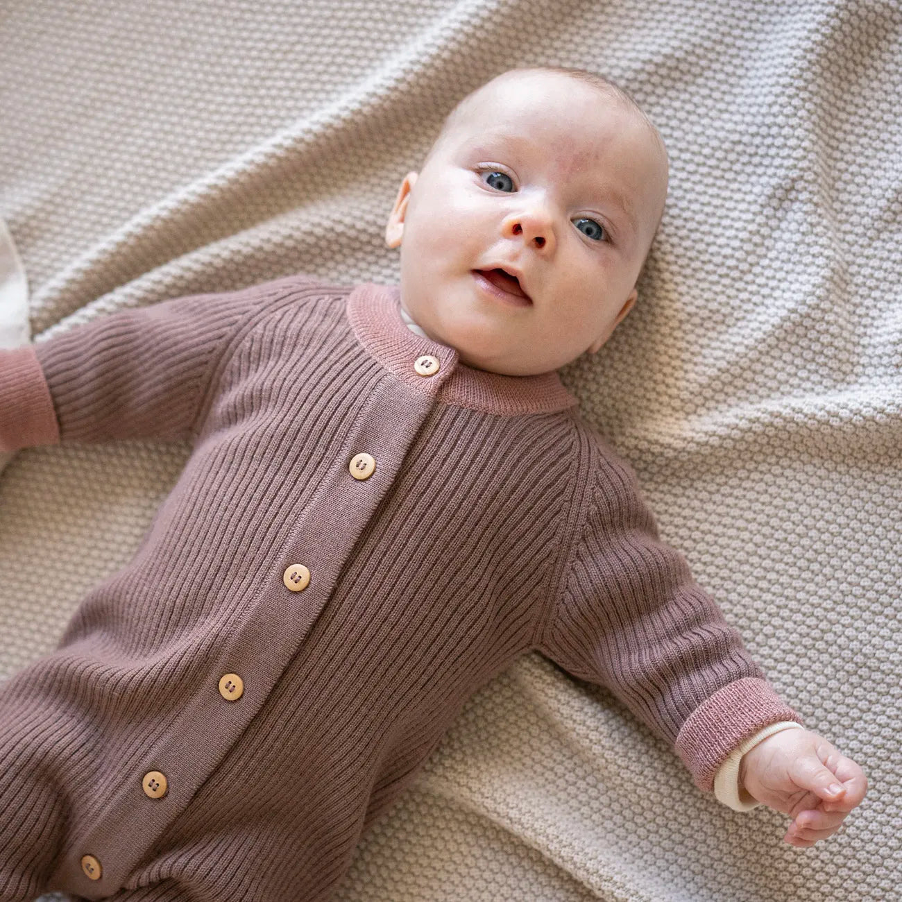 THE WOOLLY ONESIE TWO-TONE - midnight blue