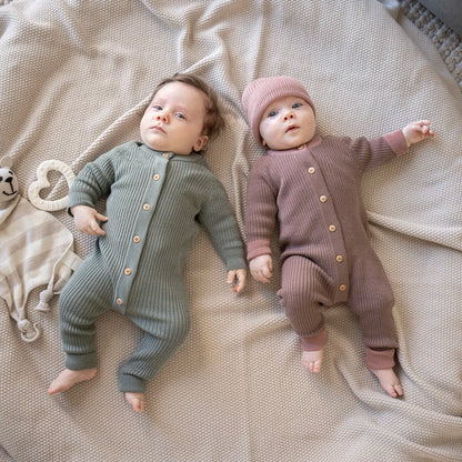 THE WOOLLY ONESIE TWO-TONE - midnight blue