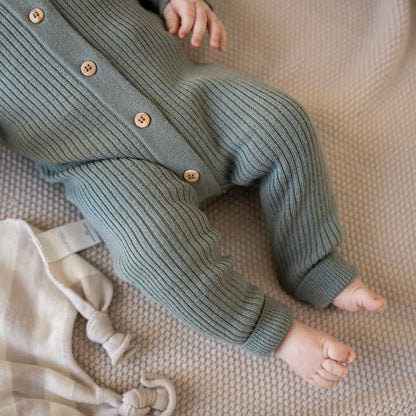 THE WOOLLY ONESIE TWO-TONE - chocolate