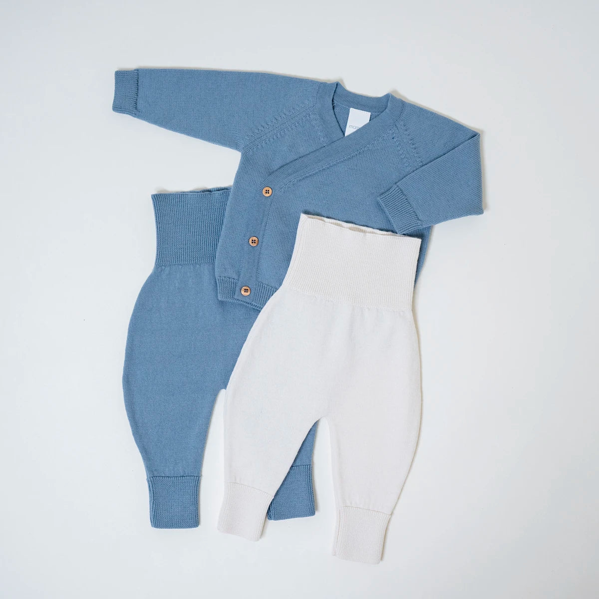 THE WOOLLY BABY PANTS - pure