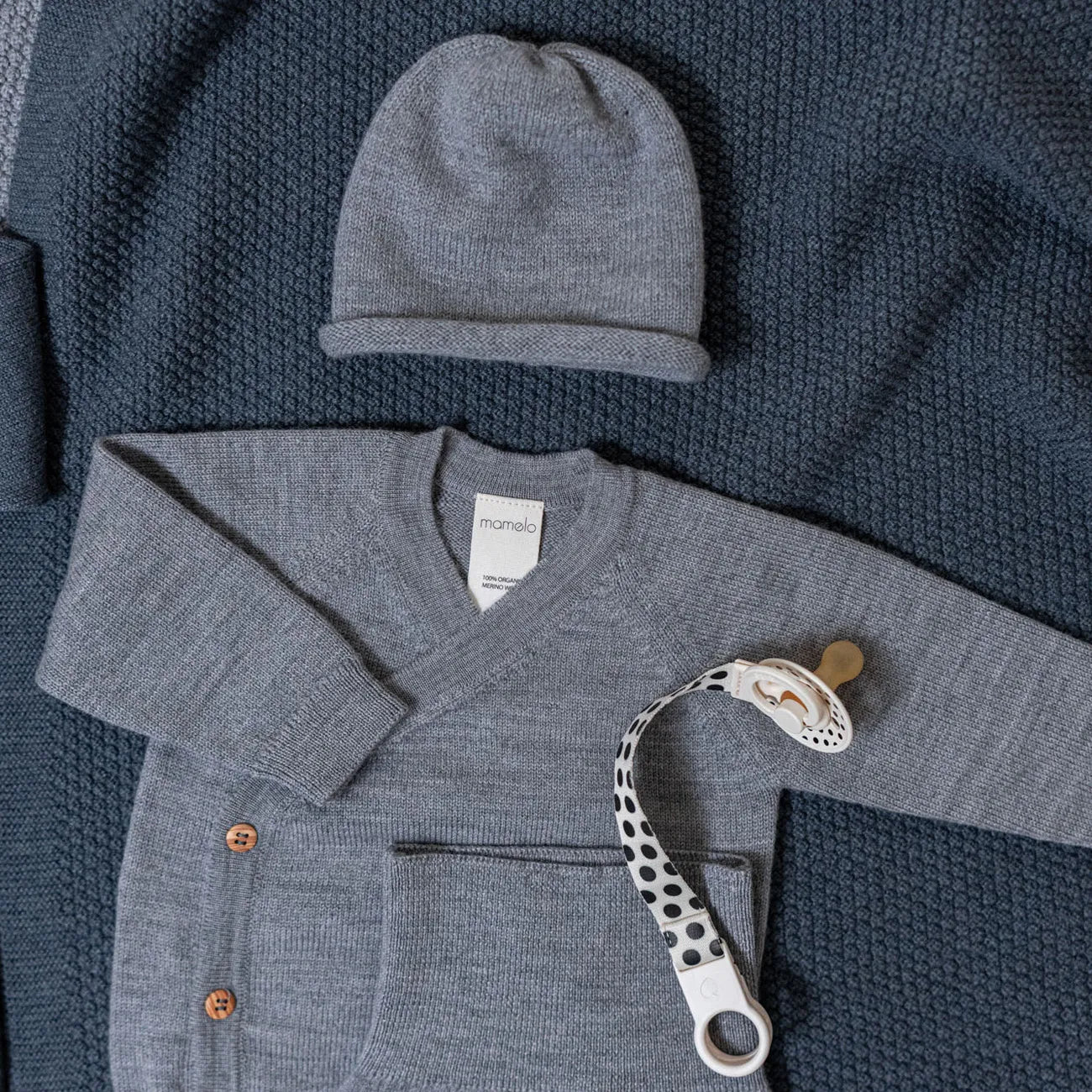 THE WOOLLY HAT - cloud grey