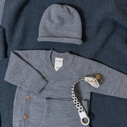 THE WOOLLY HAT - cloud grey