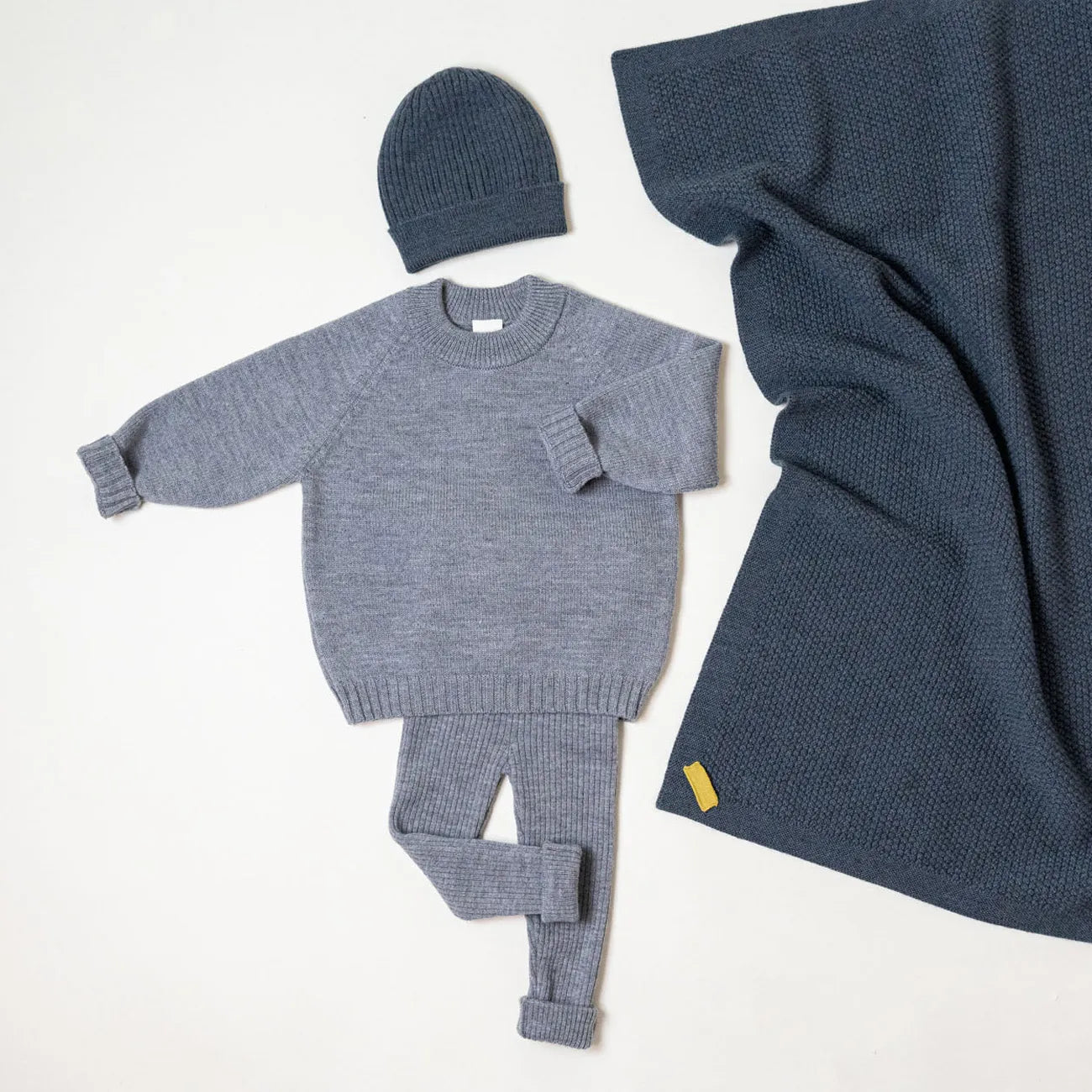 THE WOOLLY SWEATER - cloud grey