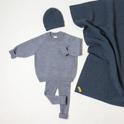 THE WOOLLY SWEATER - cloud grey