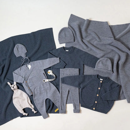 THE WOOLLY SWEATER - graphite grey