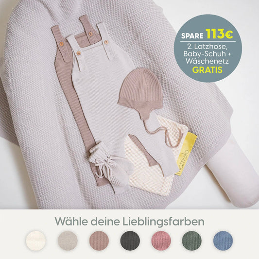 GROSSES KUSCHEL-SET LATZHOSE